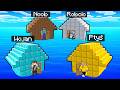 WATER HOUSE BATTLE WOJAN Vs PTYŚ Vs NOOBEK Vs ROBCIO In Minecraft