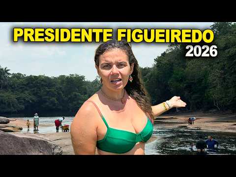 Assim está a FAMOSA região das CACHOEIRAS Amazônicas - Presidente Figueiredo AM