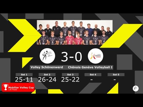 Volley Schönenwerd vs. Chênois Genève Volleyball I, Mobiliar Volley Cup 2019/20, 1/8 Finale