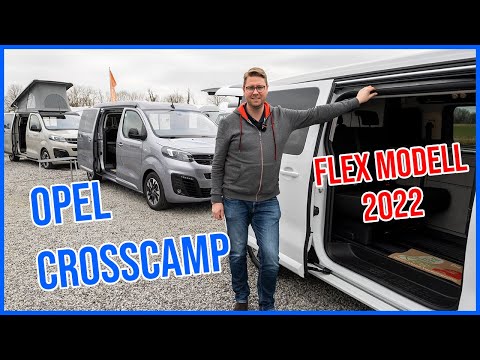 Crosscamp Flex Modell 2022 - Urban Camper Van mit Aufstelldach