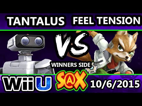 S@X 118 - VGBC | Tantalus (ROB) Vs. Feel Tension (Fox) SSB4 Tournament - Smash Wii U - Smash 4