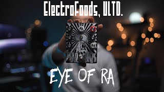 Video thumbnail for Electrofoods, ULTD. Eye of Ra Full BASS Review! by Hondo Felder Music