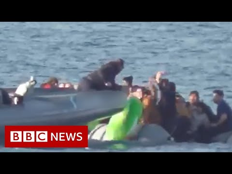 EU countries 'pushing back' asylum seekers at sea - BBC News