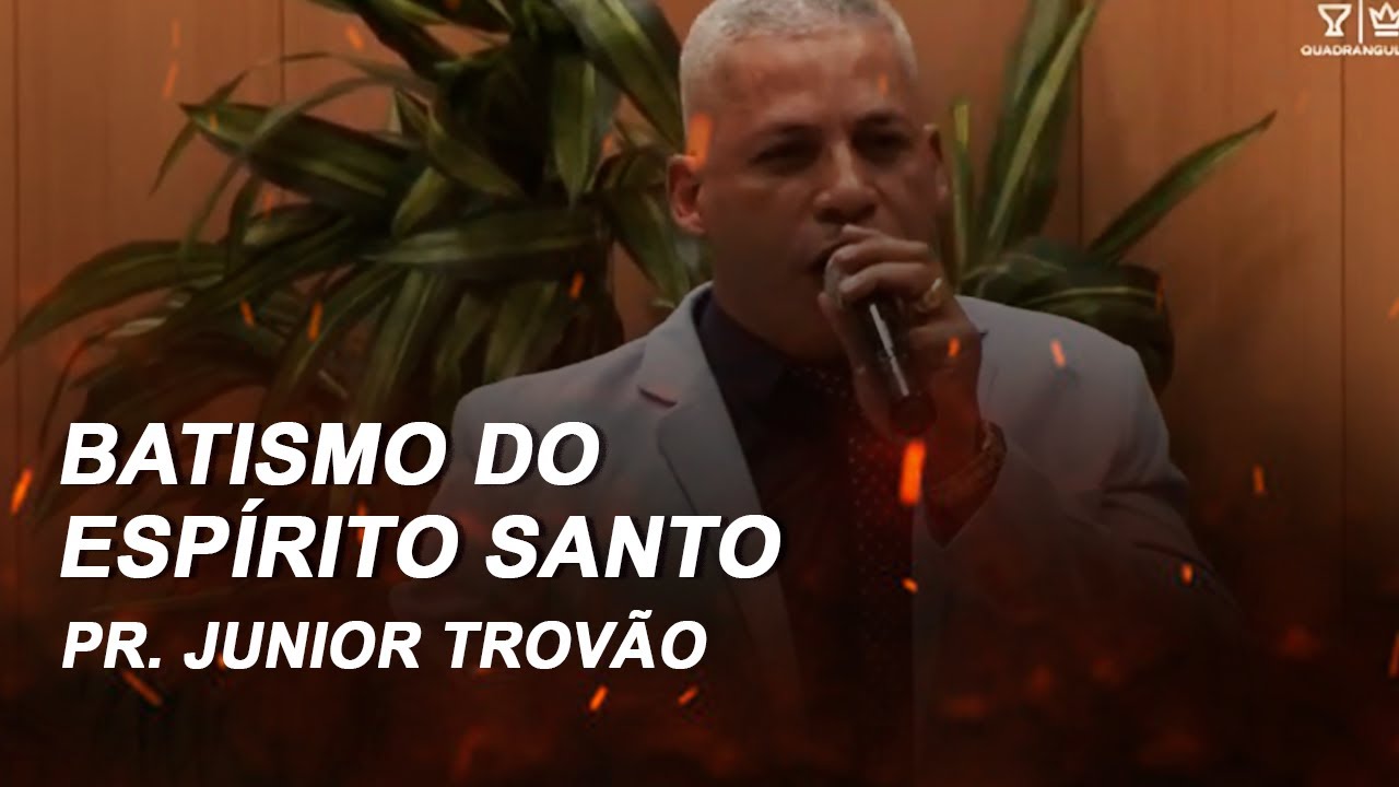 Pr. Junior Trovão // ministrando sobre o Batismo do Espírito Santo