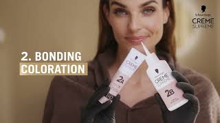  Creme Supreme Coloration mit 3x Bonding HaptIQ System 5