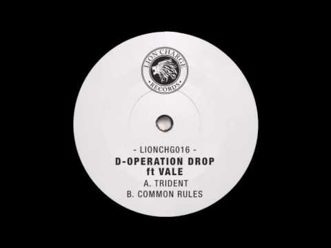 D-Operation Drop - Common Rules (ft. Vale) - Trident/Common Rules EP - [LIONCHG016] - 2016