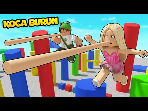 WE GOT HUGE NOSES NOW 😂 ROBLOX KÜBRA NİSA