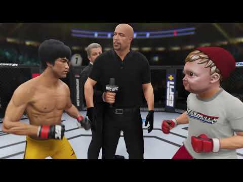 Bruce Lee vs. Hasbulla Magomedov - EA Sports UFC 4 - Epic Fight 🔥🐲