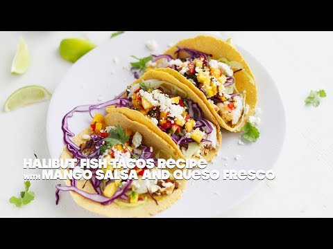 Baja Fish Taco Recipe with Mango Salsa and Queso Fresco