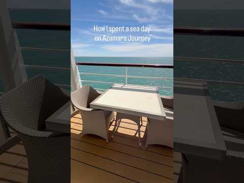 Thumbnail for What I did on a sea day on Azamara Journey #cruise #cruiseship #seaday #travel #azamara #food#drink
