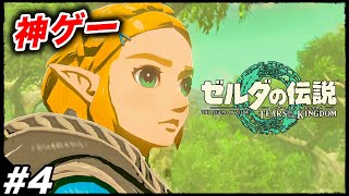 #4【タイムスリップ!?】ずっとやりたかった『ゼルダの伝説 ティアーズ オブ ザ キングダム』を楽しむ生放送