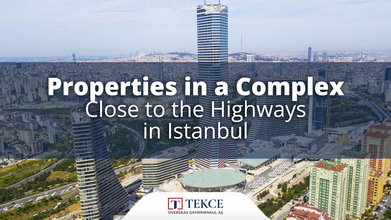 İstanbul Ataşehir'de Anayollara Yakın Lüks Sitede Daireler
