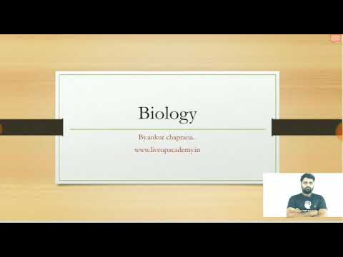 Inrtoduction to Biology by Ankur Chaprana Sir  | MentorJi