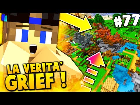 LA VERITA' SUL GRIEF NELL'ATABICRAFT !! - ATABICRAFT VANILLA MULTIPLAYER Minecraft [ITA]