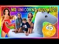😱WE SNEAK A UNICORN INTO THE WATER PARK😱 | We Are The Davises