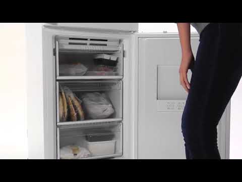 Bosch Freestanding Fridge Freezer Low Frost KGV33VLEAG - Stainless Steel Look Video 4