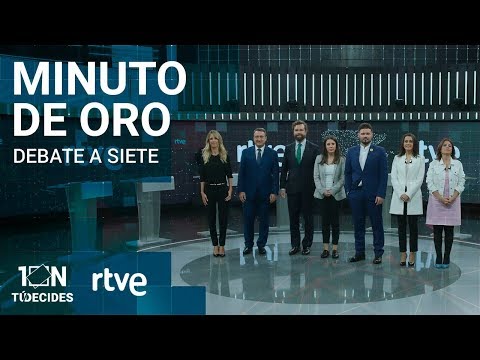 MINUTOS DE ORO del Debate a siete de RTVE