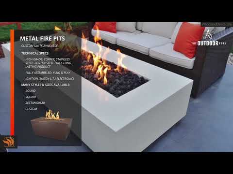 Metal Fire Pits by The Outdoor Plus