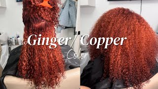 Unlocking The Secret To Perfect Ginger/ Copper Color On Natural Hair | From black to copper ginger