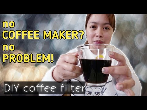 how to use KCUPS/ COFFEE PODS/ ROAST coffee WITHOUT a coffee maker| DIY COFFEE FILTER