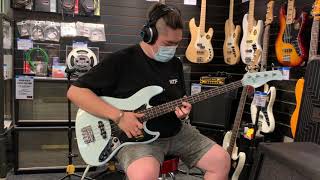 Video thumbnail for SIRE Marcus Miller V3 4-string (Sonic Blue) Sound Demo by Beat MMM