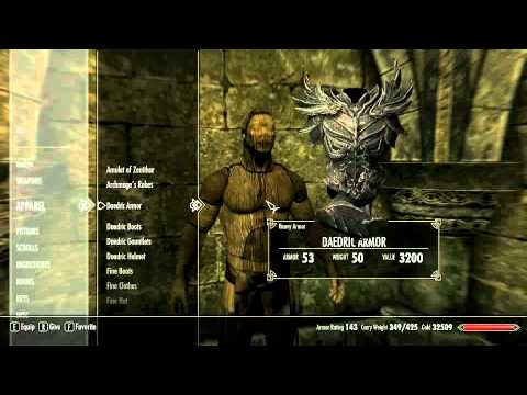 Fastest way to get daedric armor