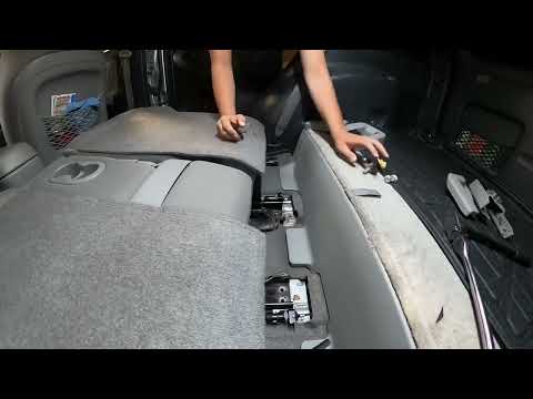 How to remove rear seats 2006-2012 Toyota RAV4