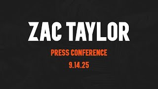 Zac Taylor Press Conference - September 14