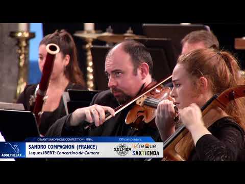 Sandro Compagnon (France) - Concertino da Camera by Jacques Ibert (Dinant 2019)