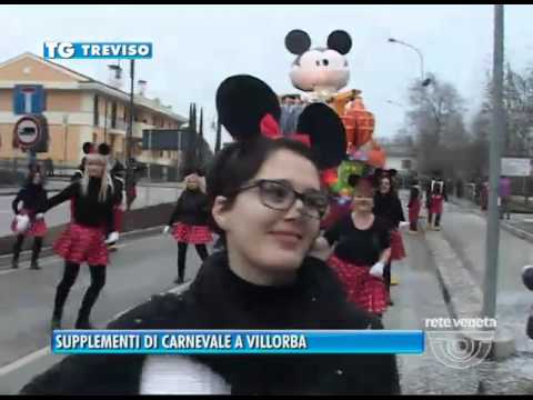 TREVISO TG - 13/02/2016 - IL CARNEVALE FINISCE A VILLORBA
