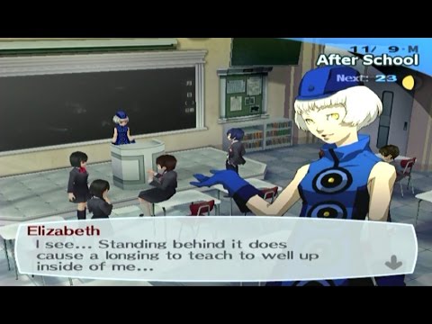 Persona 3 FES Max Social Links: 11/9 - Elizabeth and the Saturated Place
