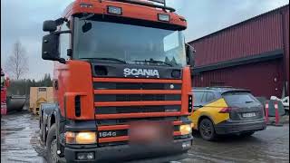 بيع شاحنة ذات الخطاف Scania R164 Tridem Truck Swap body (VIDEO) - صورة 5 | Autoline DZ شاحنة ذات الخطاف Scania R164 Tridem Truck Swap body (VIDEO) | صورة 5 - Autoline