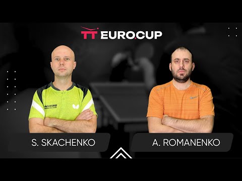 16:45 Serhii Skachenko - Andrii Romanenko 15.10.2025 TT Euro.Cup Ukraine Master. TABLE 3