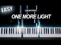 Linkin Park - One More Light - EASY Piano Tutorial by PlutaX