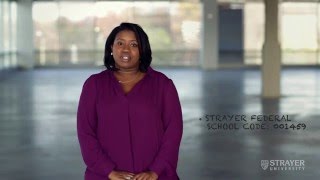 What financial aid options does Strayer offer