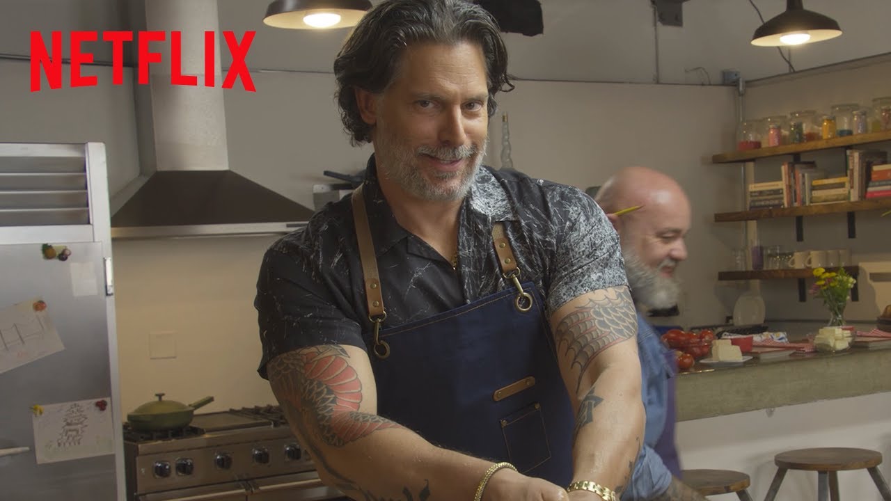 Joe Manganiello & Chef Funke Get Schooled by 5 Nonnas