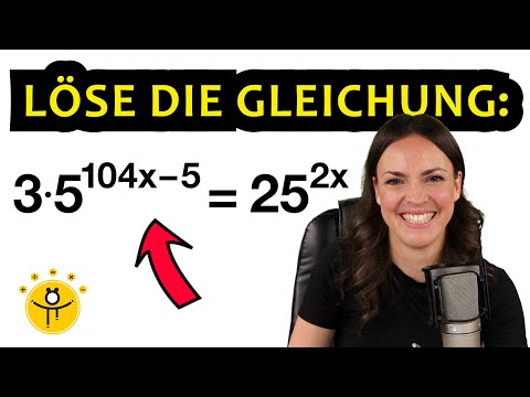 Exponentialgleichungen lösen – Mit Logarithmus