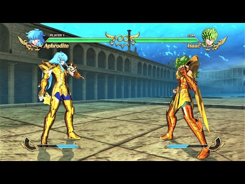 Pisces Aphrodite vs Kraken Isaac (Hardest AI) - Saint Seiya: Soldiers' Soul