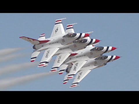 Thunderbirds USAF Aviation Nation 2022