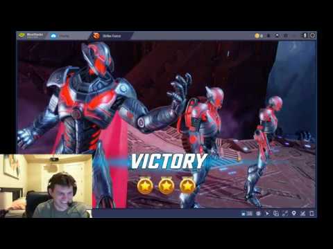 T13 Ultron vs Nexus 5-9 Ultimus 1v1 Deathmatch! - Marvel Strike Force