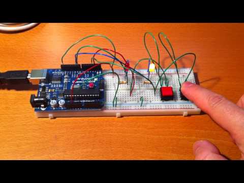 Arduino - lezione 05: controllo presenza - filmato 4/5