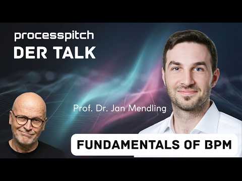 🔴 DER TALK #100 – Prof. Dr. Jan Mendling: BPM-Fundamentals, KI-Prozessrevolution & Mining ohne Hype