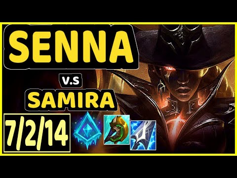 CARZZY (SENNA) vs SAMIRA - 7/2/14 KDA BOTTOM ADC GAMEPLAY - EUW Ranked GRANDMASTER