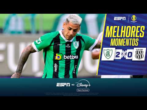 Gols e melhores lances de América-MG x Ponte Preta