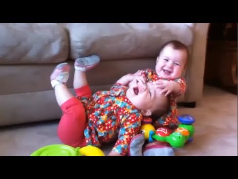 Funny Twin Babies Fighting Over Stuff - Laugh With Baby -  Youtube