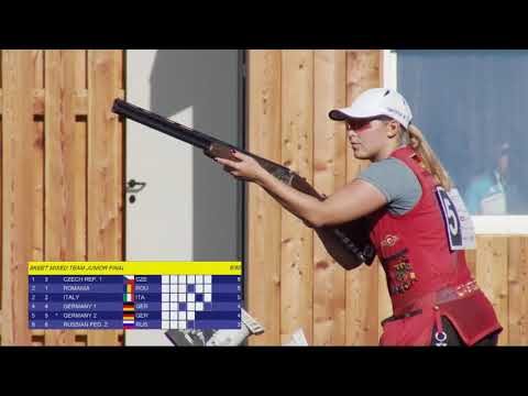 2018 European Championship Shotgun, Leobersdorf, Austria - Skeet Mixed Team Junior Final