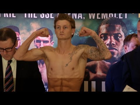 SAM BOWEN THIS YEAR? - ARCHIE SHARP v SERGIO GONZALEZ *OFFICIAL* WEIGH-IN VIDEO / WEMBLEY SSE ARENA