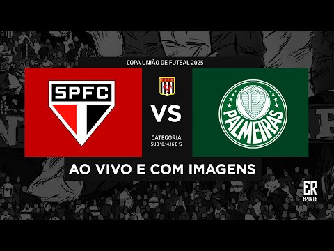 São Paulo x Palmeiras - SUB 12 | 07/09/2025 | AO VIVO | Semifinal | Ouro | Copa União