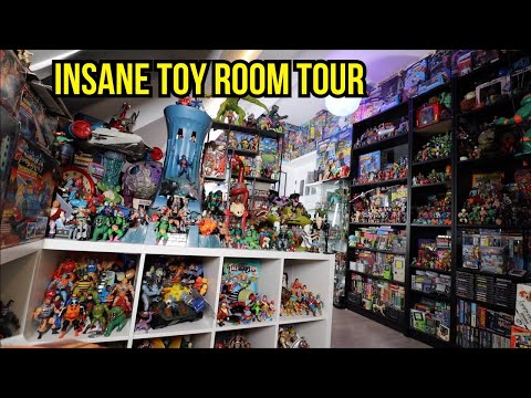 Insane Toy Room Tour! - Shelf By Shelf - The Vintage Toy Collection 2024