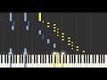Séoul  - Sofiane Pamart (Synthesia Tutorial | Official Sheet)